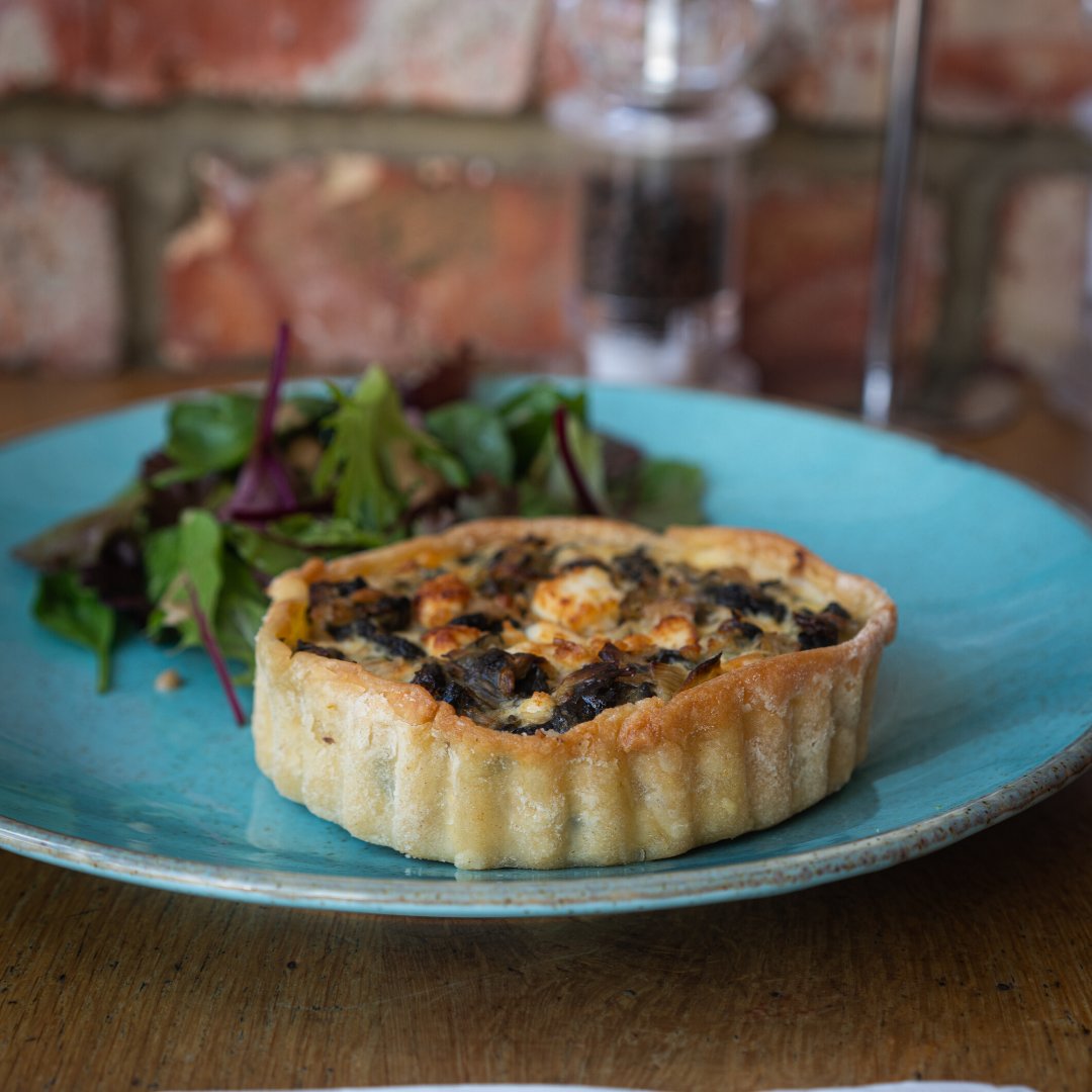 Today we're serving you all kinds of goodness with our homemade Quiche of the Day. What are your weekend plans?