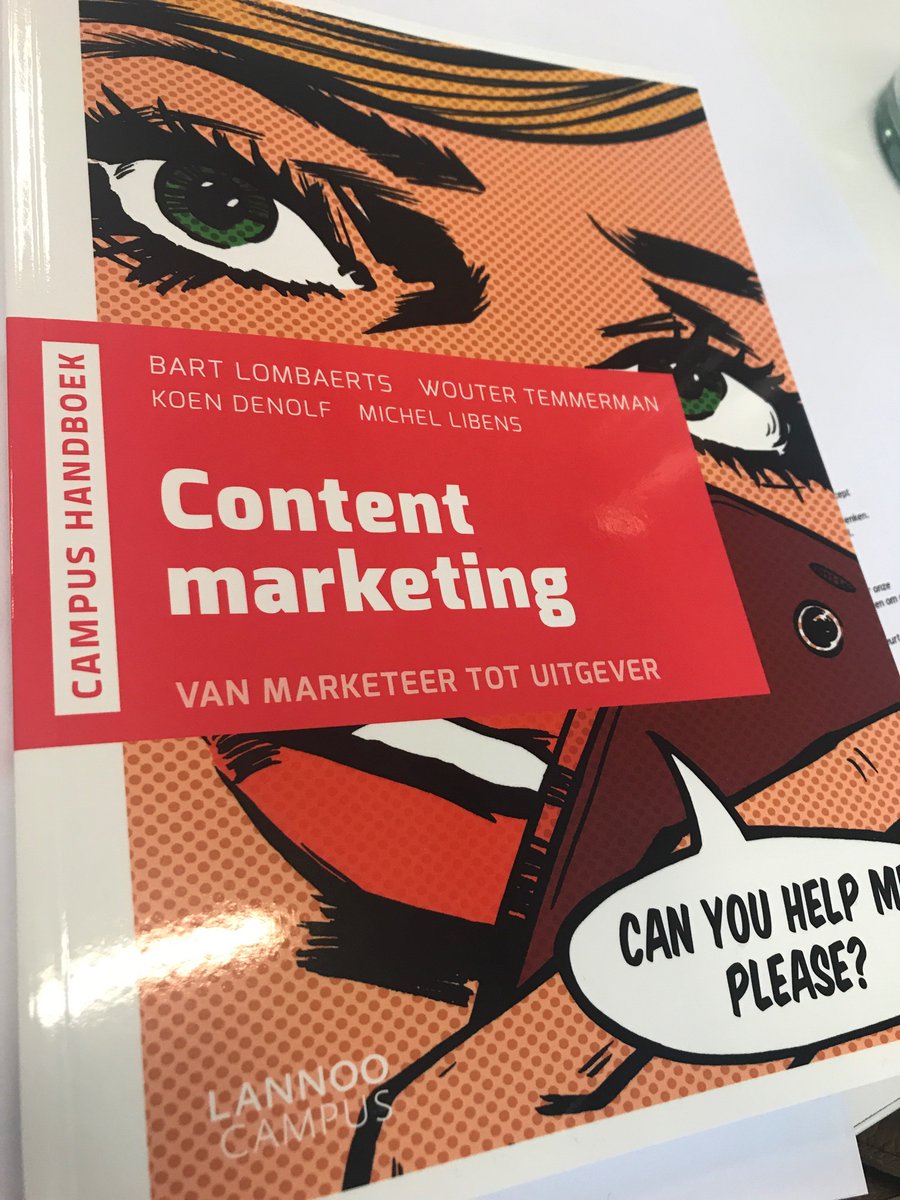 Vandaag na een jaar en paar maanden nog eens bijleren via opleiding 
<a href="/WoltersKluwerNL/">Wolters Kluwer LR NL</a>
! Content marketing, super interessant! #contentmarketing 
 #marketing