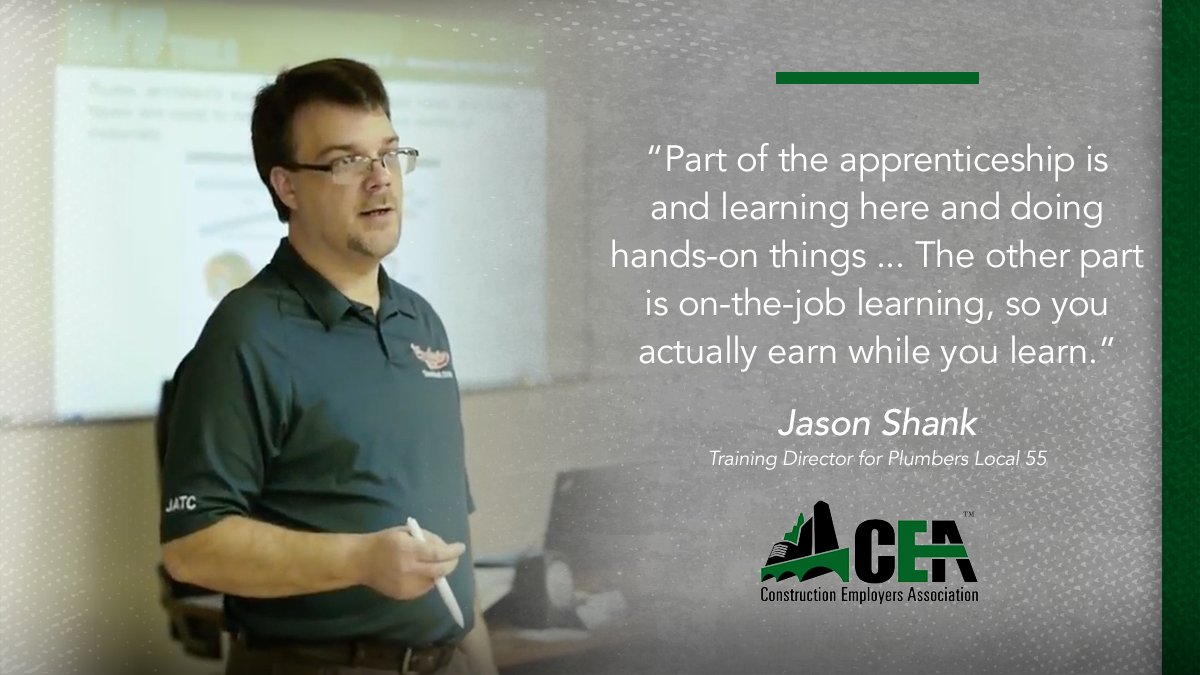 Apprenticeships provide the chance to earn while you learn. #constructioncareers #apprenticeship #NAW2019 https://buff.ly/2IpXgpY