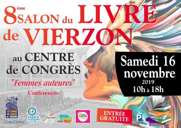 Vous n’avez pas d’idées cadeaux pour Noël🎄?Une solution:la 8e édition du salon du livre📚de Vierzon ce samedi 16/11/19,de 10h à 18h,au Centre des Congrès.Cette année les femmes sont à l’honneur
Près de 65 auteurs vous attendent pour dédicacer vos livres🖊️#Vierzon #Salon #twittos