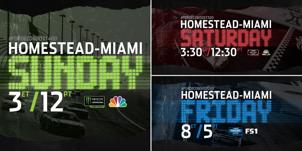 Champions will be crowned. 🏆

@HomesteadMiami | #FordChampWknd