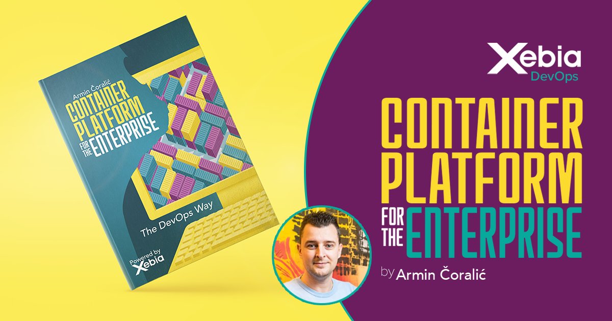 Are you working in a #DevOps environment and do you want to know how to set up a container #platform using #Kubernetes? Then, this book is for you. Download the first part of <a href="/acoralic/">Armin Coralic</a>'s new book "Container platform for the Enterprise": hubs.ly/H0lQwPb0