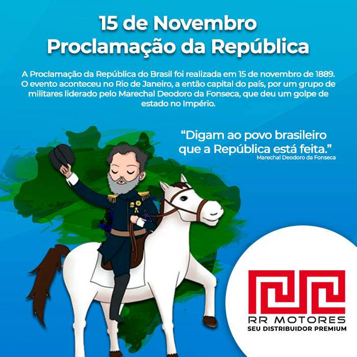 A proclamação da República Brasileira 