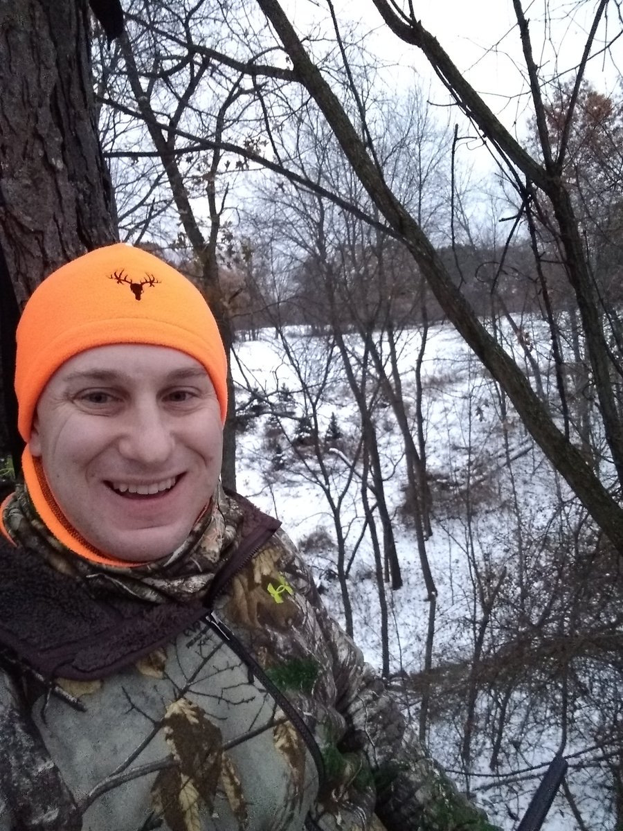 twdrenth's tweet photo. It's #OpeningDay for firearm deer season in Michigan. An unofficial holiday for much of the state. Beautiful day to be out. #TDadventures #TDhunts https://t.co/C7Ymh90j7Z