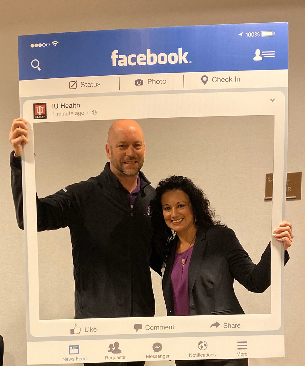 mandydees's tweet photo. Look who I ran into at #LDI2019 @IUHealthTeam https://t.co/FudPj9gnzt