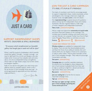 SouthernCrossTr's tweet photo. Delighted to learn about @Justacard1 Indie Week from 25th - 29th November last night - what a great campaign! Support your local independent shops this Christmas (and all year!). We love what we do and love our customers - you don't get that with the bigger companies! #justacard https://t.co/sslmnIVpAm
