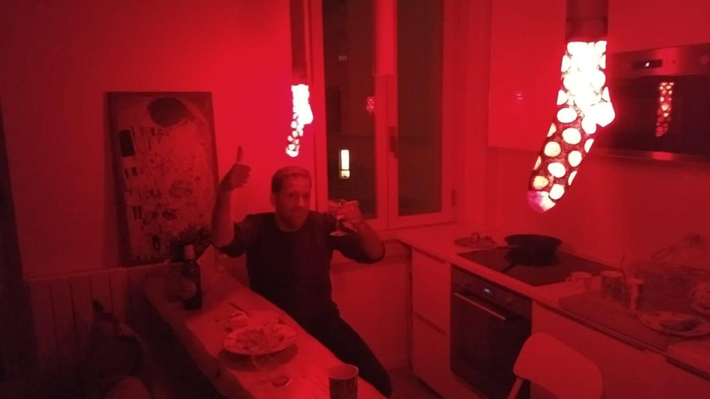 geesthc's tweet photo. Great merchandising :) pacbio socks as bright led light dimmer. #PBUGM https://t.co/TYU0Ssyof2