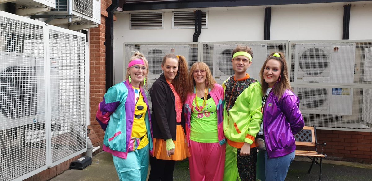 ethanwcoop's tweet photo. Fundraising at Halesworth coop for #ChildrenInNeed2019 by dressing down 80’s style! What an amazing effort made by everyone! #beingcoopy @frary_chris @SuchyNicole @johnnickson6 https://t.co/fQXsu0Va58