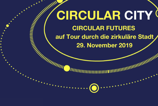 Der Abschluss unserer fünfteiligen Denkwerkstatt-Reihe CIRCULAR FUTURES - die zirkuläre Stadt! Nutzt die Chance und nehmt an unserem zirkulären Tagesausflug durch Berlin teil! 🙌😀 
Mehr Infos zu dem Programm findet ihr auf unserer Website bit.ly/2rPqGLH.