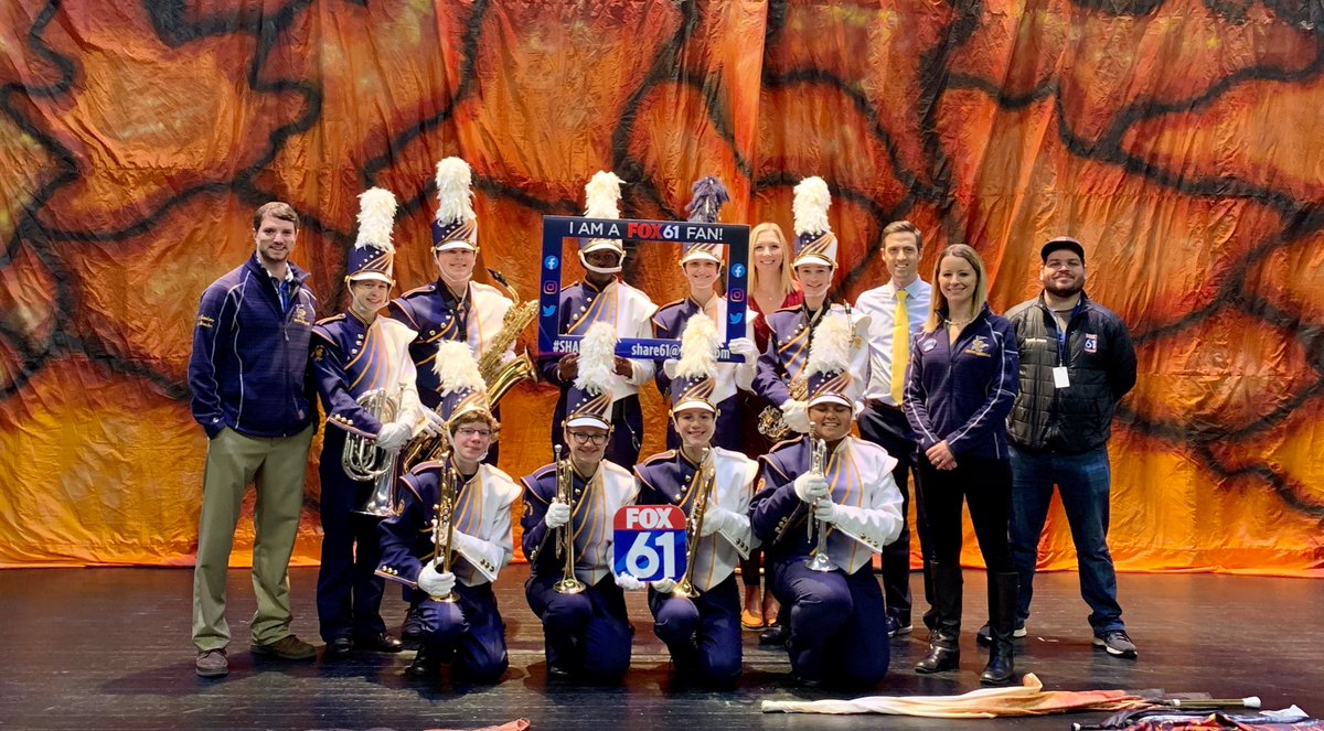 The EHHS/NBHS Co-op Marching Band is spending time with Fox61 News this morning following our National Championship win! <a href="/NBHS_nb/">North Branford HS</a>
