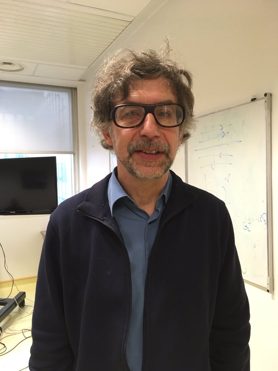 Les conférenciers de la journée thématique Jean-Marc Aimonetti @univamu et Vincent Hayward <a href="/Sorbonne_Univ_/">Sorbonne Université</a> <a href="/actronika/">Actronika</a> sur les mécanismes de la stimulation instantanée gdr.tact.uha.fr/actualite/futu…