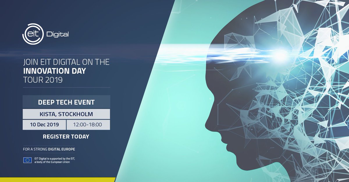 Join us on 10 Dec for an exciting debate about the  importance of #deeptech for Europe's (and Sweden's) #competitiveness! Great line-up of speakers! #innovation  simplesignup.se/event/158976