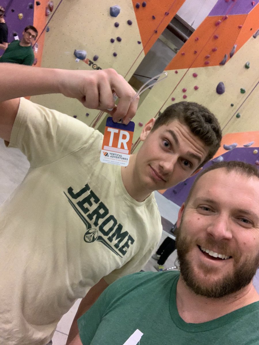 DublinClimbing's tweet photo. After a two week break it was great to get back on the wall at @VAOhio   Ben even got his belay card!
#Climbing
#BelayOn https://t.co/9RcXCNduME