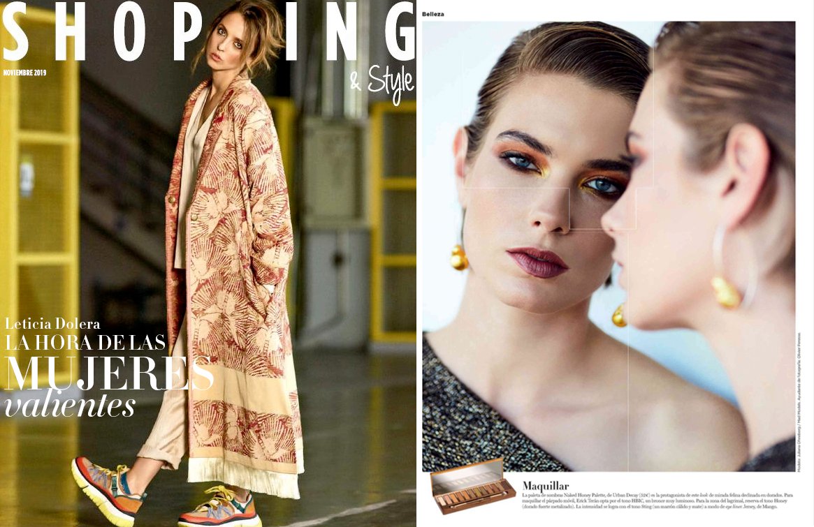 Pendientes de aros con perlas esmaltadas de <a href="/PrettyRumour/">PRETTY RUMOUR</a> en la sección Moda y Belleza de la revista Shopping &amp; Style del mes de noviembre. ¡Gracias! ⚡🎠⭐🎆 #moda #fashion #magazine #style #belleza #joyeria #madeinspain #prettyrumour #shoppingstyle