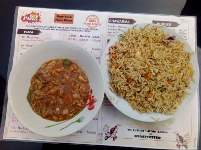 Tasty Chines rice with chicken sauce N1,500

07087767750 We deliver

#Pamilerin Aisha Buhari #Dubai #abujatwitterhangout #BILLIONAIRE Yahaya Bello #BringBackTheLove #FridayThoughts #GetfitWithTacha #FridayMotivation #LetsTalkTech #JumiaBlackFridays Bovi #BoltCruiseDecember #Teni