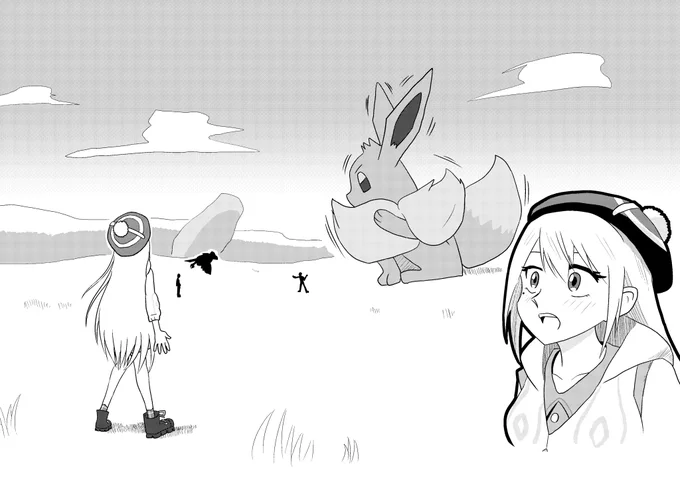 推しがポケモン配信すると聞いて2枚。
#でろあーと 