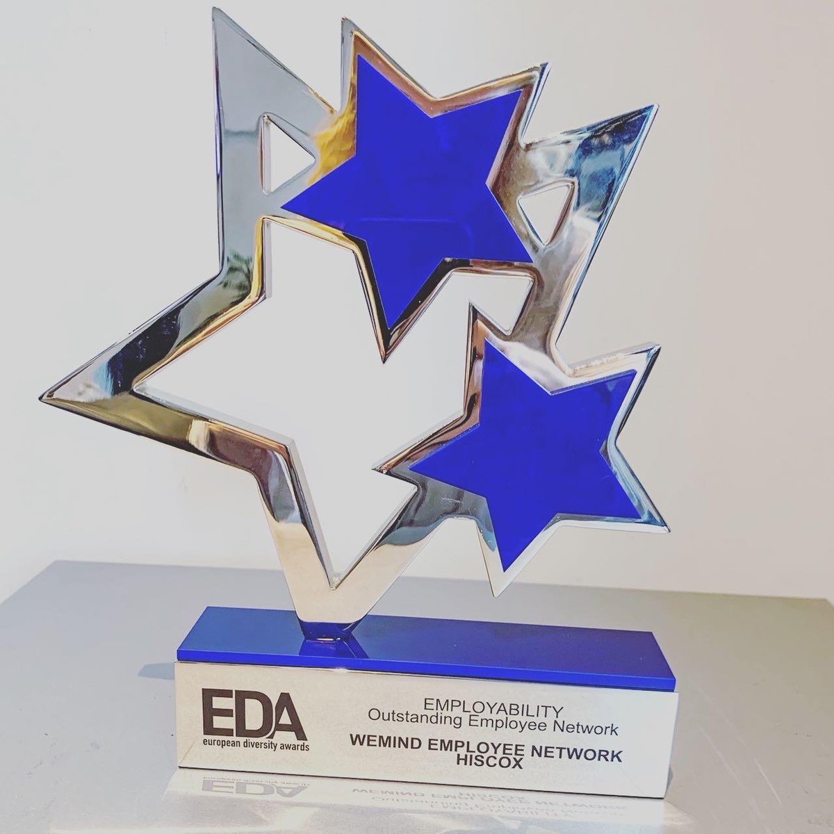 Last night our mental health and wellbeing employee network, WeMind, was announced as winner of the Outstanding Employee Network award at the European Diversity Awards. 

A fantastic achievement in recognition of the hard work and dedication of the WeMind committee.