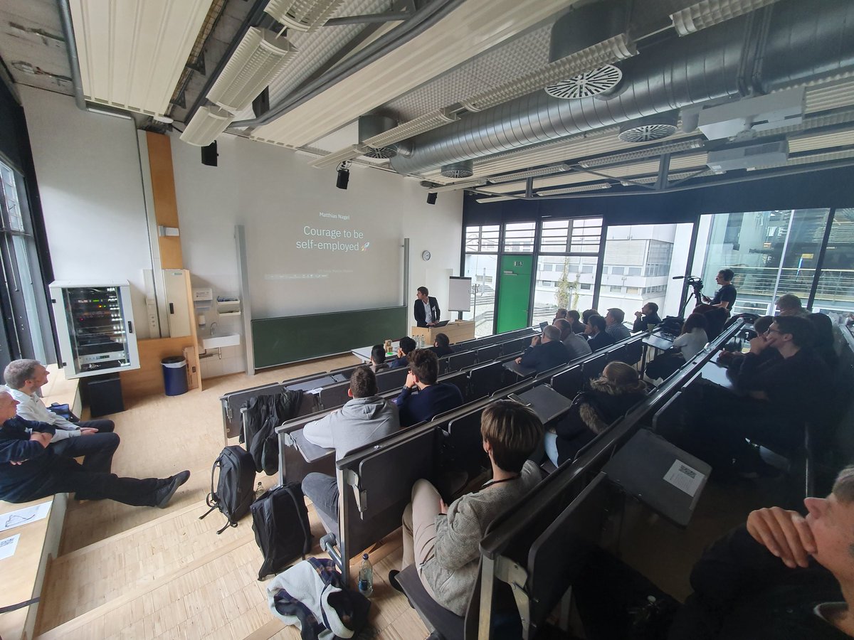 My <a href="/bitfactoryio/">Bitfactory Solutions GmbH</a> partner <a href="/matthiasngl/">Matthias Nagel</a> took the first Mobile Media class at <a href="/hdm_stgt/">Hochschule der Medien (HdM)</a>.
10 years later he talks about risk and chances going for self employment.
Happy Birthday Mobile Media course