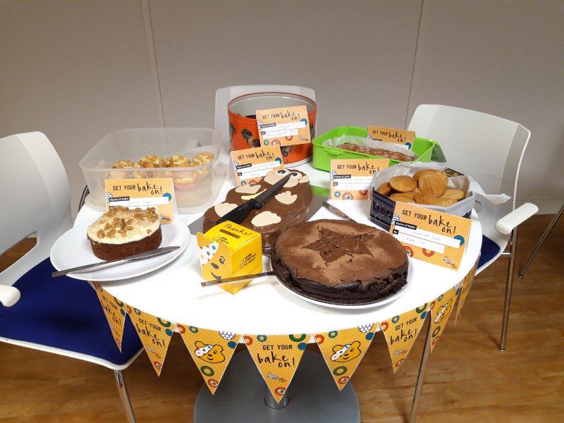 Thanks to all who contributed to our <a href="/BBCCiN/">BBC Children in Need</a> bake sale, raising funds for a very worthy cause 🍩🍪🍰🧁🍫 #ChildrenInNeed2019
