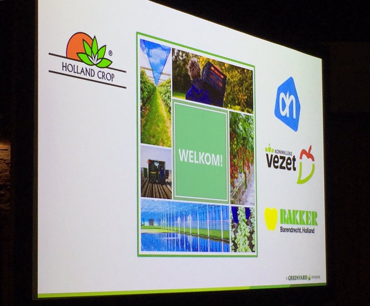 Mooie thema’s tijdens de telersbijeenkomst, de beste kwaliteit en innovatie, samen werken aan de beste groente en fruit bij <a href="/albertheijn/">Albert Heijn</a> #hollandcrop
