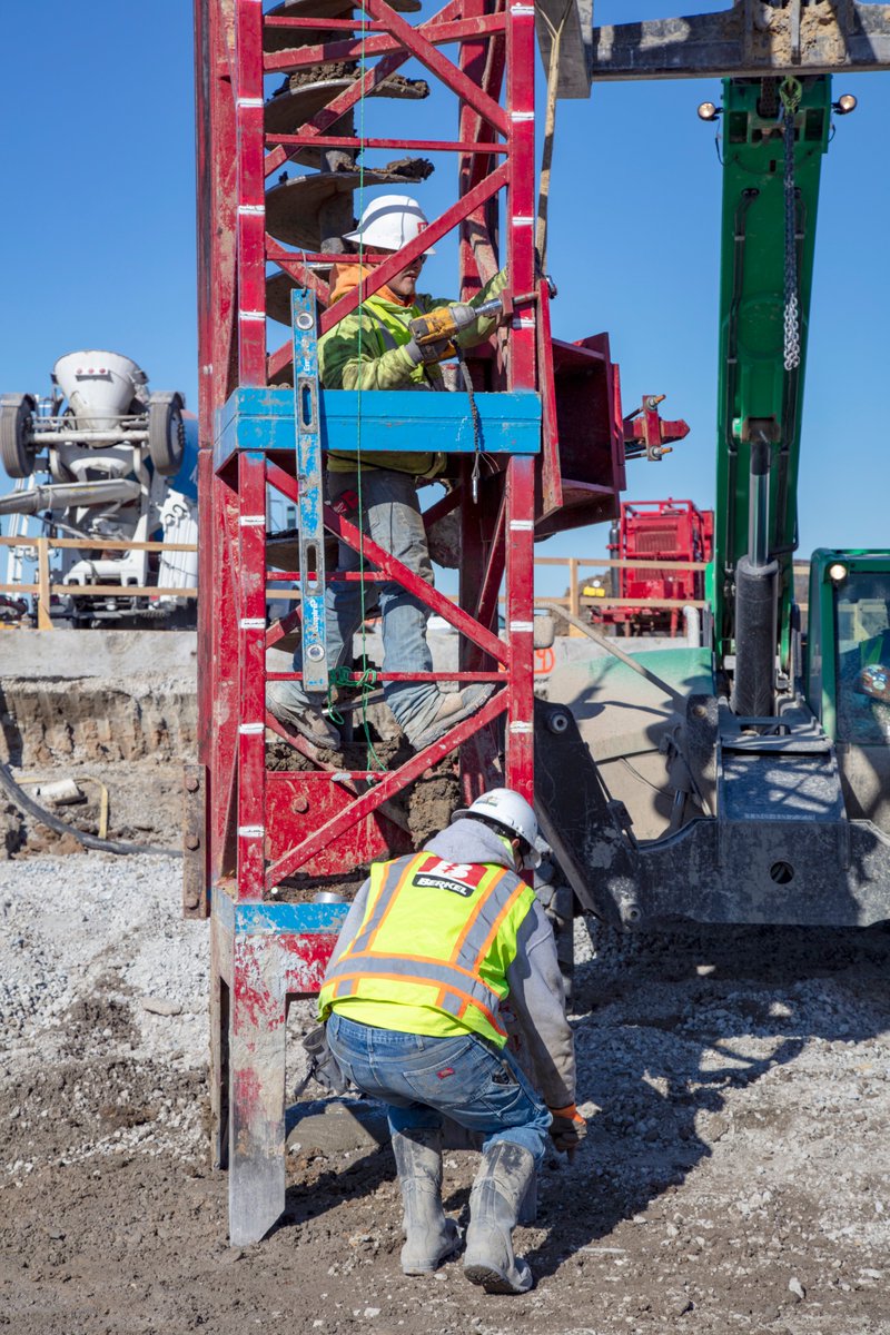 Buildkci A Twitter Another Auger Cast Pile Is Completed At The Buildkci Site Creating A Solid Foundation For The New Terminal More Than 500 Piles On The Site Have Already Been Constructed