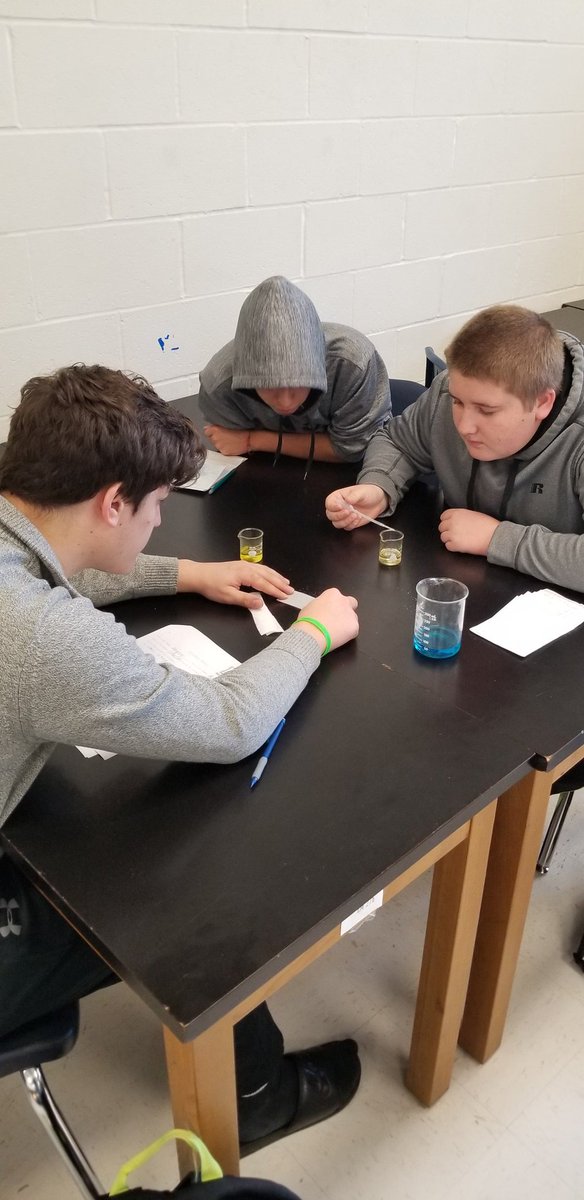 KieferJoy's tweet photo. Using polarity and properties of water to find the antidote and save the life of classmate who was stung by a killer wasp #BioClass https://t.co/BZ2Us5562e