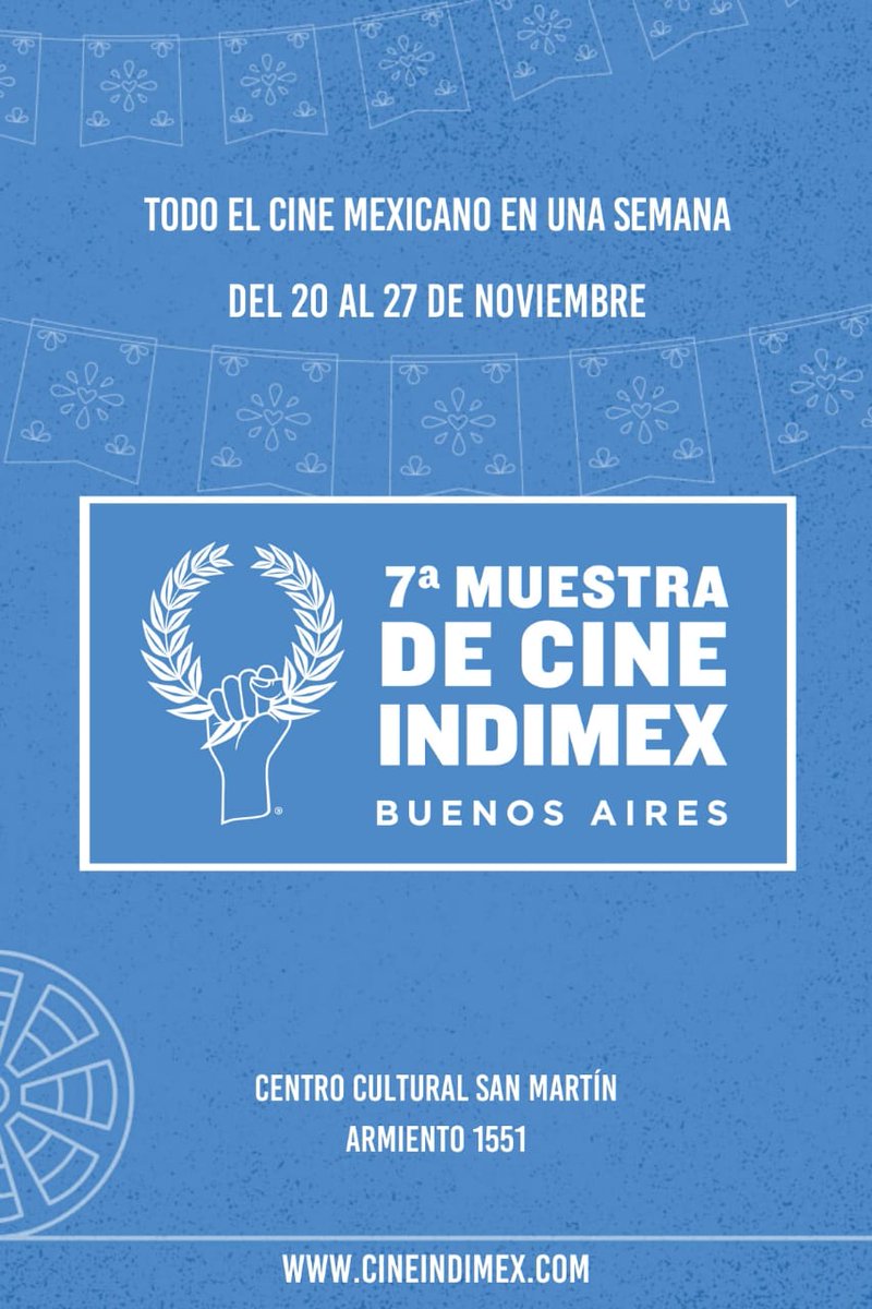 vdifiore's tweet photo. Atento el sector cine: se viene la 7a edición de #Indimex mas info en https://t.co/ou9iFz44zb https://t.co/2tnQKgqLI6