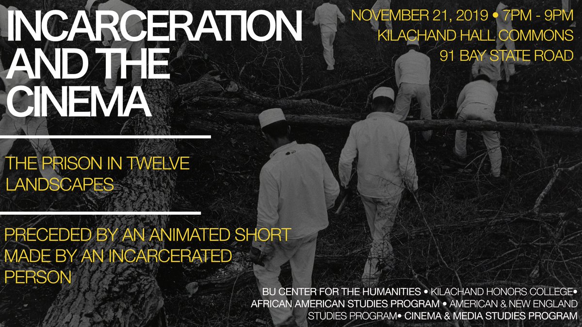 Tomorrow, join us at @bukhc for our inaugural incarceration film screening! Popcorn will be served! facebook.com/events/4319188…