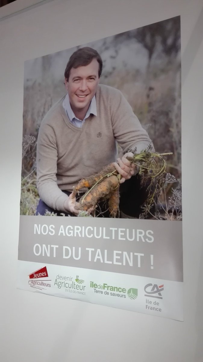 JAregionIDF's tweet photo. « Nos agriculteurs ont du talent ! » C'est parti pour trois jours de fête à #RungisauGrandPalais ! Rendez-vous sur notre stand @JAregionIDF pour déguster nos délicieux produits du #terroir en @iledefrance ! https://t.co/hUGoK6XP1s