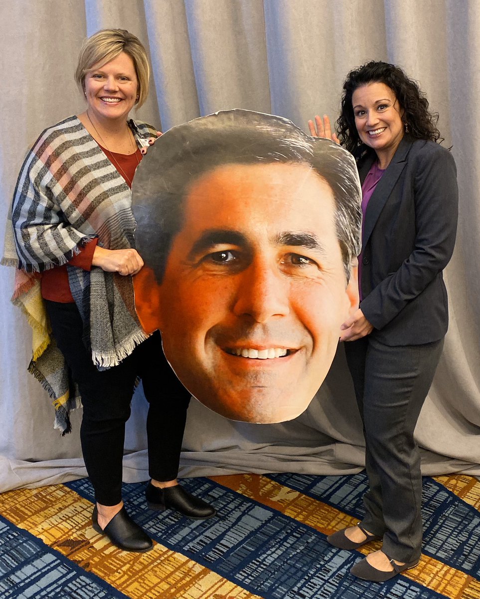 mandydees's tweet photo. The “Mandys” and Dennis @ #LDI2019 @IUHealthTeam https://t.co/AWlRBXezAc