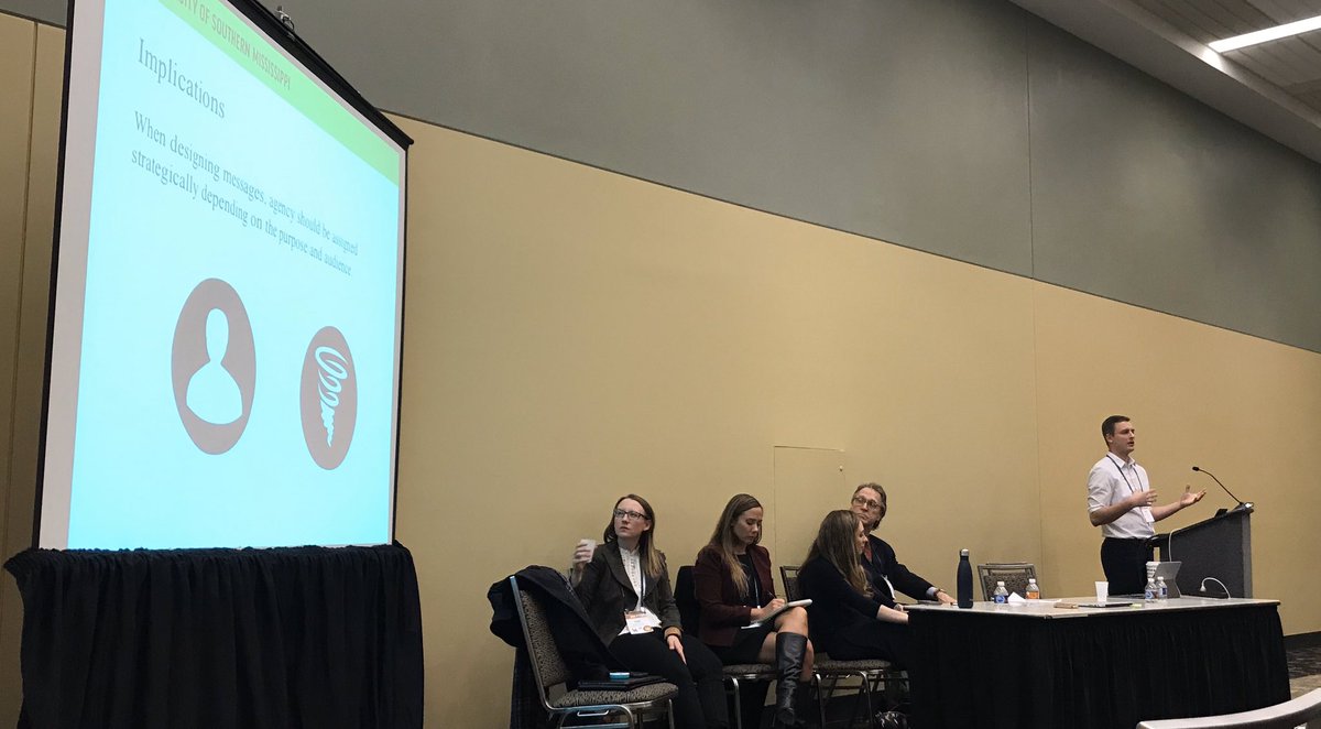 nca_appliedcomm's tweet image. Thank you @BradenBagley and co-authors Kathryn Anthony and Steven Venette for sharing research on disaster preparedness in risk and #crisis #communication during the @nca_appliedcomm Top Papers session. #NCA19  @SouthernMiss @SUUtbirds