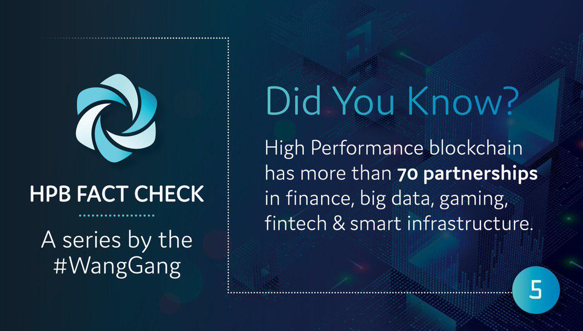 HPB_Magazine's tweet photo. #HPB has more than 70 partnerships, including 5 of particular note: UnionPay Smart (finance, big data), ChainLink (oracle), https://t.co/wvPiHAREqj (game engine), SME Finance Forum (access to 100s of SMEs) and ITCEC (smart cities). For more, see: https://t.co/3qV3NK72Ct https://t.co/O176fwJFBH