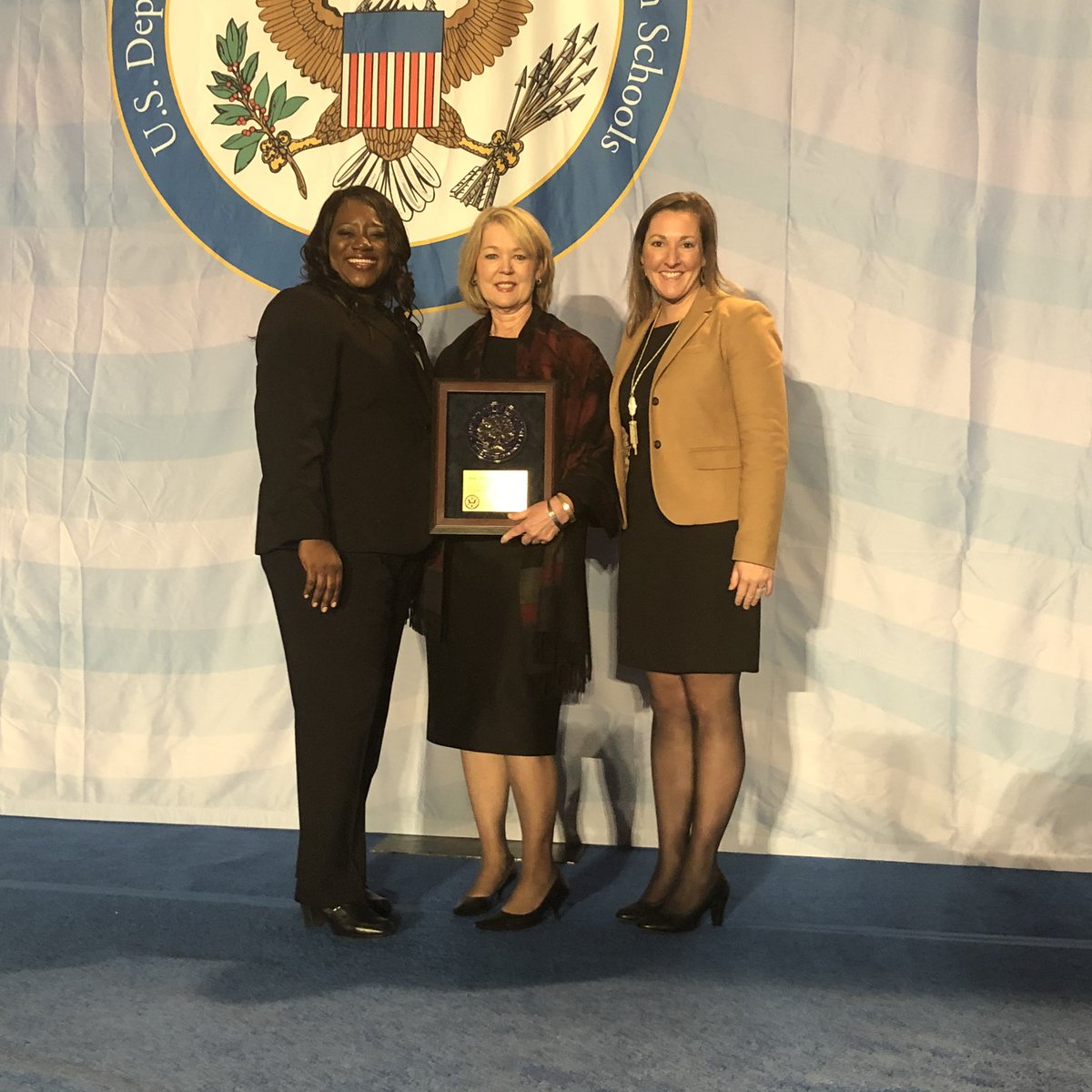 DianeStarkovich's tweet photo. It’s official. Three Blue a Ribbon Schools of Excellence in the Archdiocese of Atlanta! Congrats @IHMSchool @QASchool @OLASchoolATL in the @archatl https://t.co/pugTTShApK