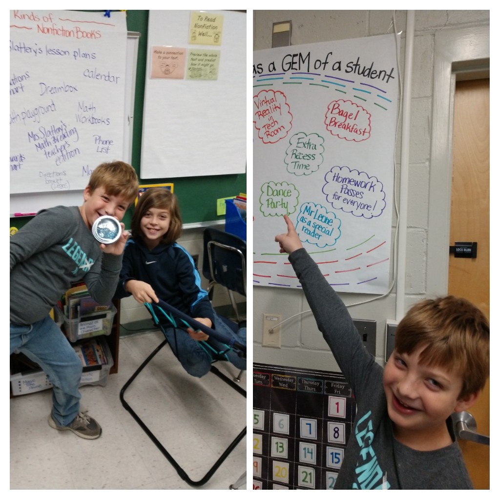 LizSlatteryNS11's tweet photo. Our first GEM winner! He chose virtual reality so we'll need your help @DrMarlzBeil 👍 #tigertime @NutSwampTigers https://t.co/d4u8Dgo8Gf