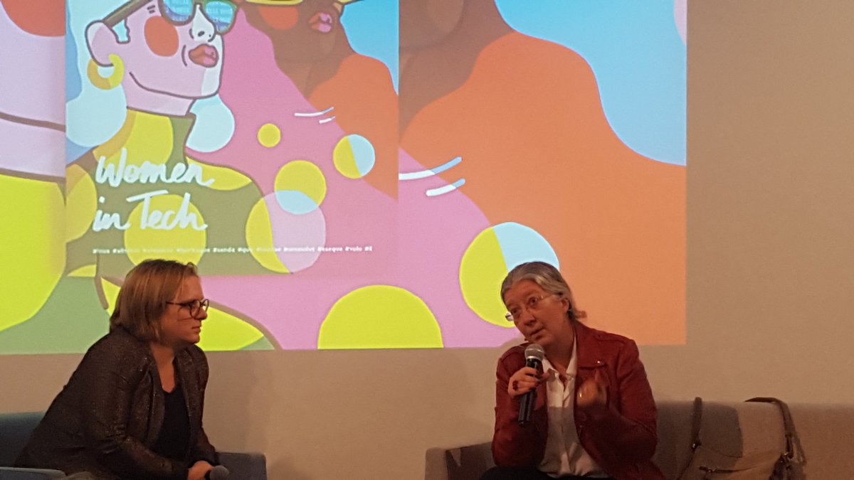 LaurePressac's tweet photo. "La Barbie tech n'est pas forcément une bonne idée dit @ColletIsabelle4. Mais on voit les choses bouger et le changement dans le discours est déjà énorme !"#Chutlelancement #womenintech #digitaladies @LIBERTE_LL https://t.co/E6xSVZtxJy