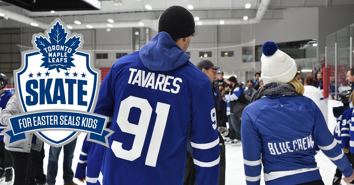 Toronto Maple Leafs Skate For Easter Seals Kids (@mapleleafsskate) on Twitter photo Sharpen those skates, #LeafsForever fans! Register now for the <a href="/MapleLeafsSkate/">Toronto Maple Leafs Skate For Easter Seals Kids</a> for Easter Seals Kids. Hit the ice with your favourite #Leafs players at the Ford Performance Centre in Etobicoke on January 5, 2020. Visit EasterSealsSkate.org to register. Sharpen those skates, #LeafsForever fans! Register now for the <a href="/MapleLeafsSkate/">Toronto Maple Leafs Skate For Easter Seals Kids</a> for Easter Seals Kids. Hit the ice with your favourite #Leafs players at the Ford Performance Centre in Etobicoke on January 5, 2020. Visit EasterSealsSkate.org to register.