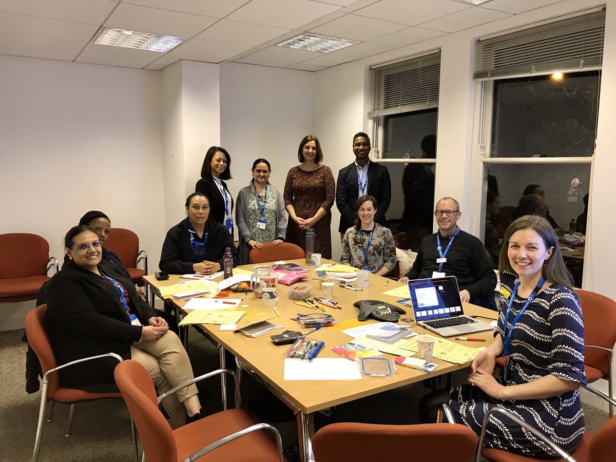 Grateful for the positive energy from our #HRCHEngagementChampions at this afternoon's training session. We're working on our approaches to understanding what matters to people giving and receiving care in the community @lamb_donna @sparkthediff <a href="/HRCH_NHS/">HRCH NHS Trust 💙</a>