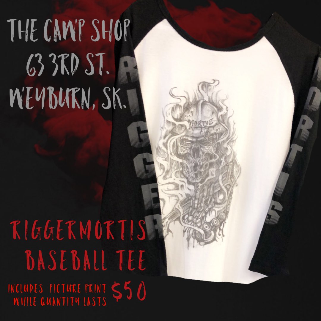Don’t lose your chance go get one of these bad boys‼️
Each baseball tee sold comes with a autographed picture print - while quantities last.
#supportlocal