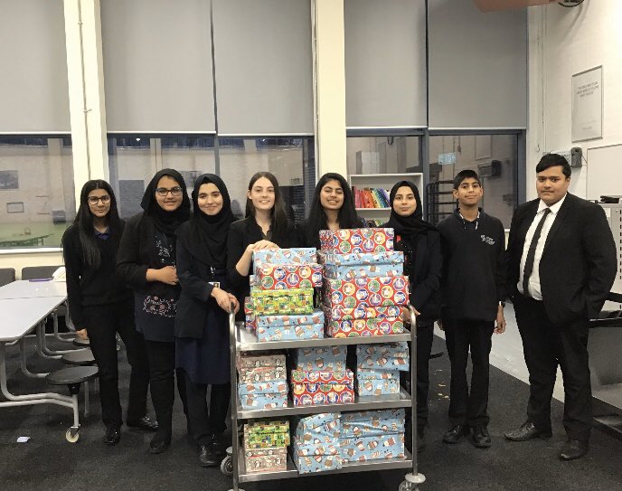 MrJWilson93's tweet photo. What a huge success we have had. The Assistance Ambassadors have worked tirelessly to enable DMA to send 43 shoe boxes with @SamaritansPurse to those less fortunate. We also raised £185 to support the shipping cost. I have now sent these boxes on the 1st part of there journey👏🏻😀 https://t.co/vysbyhXlQE