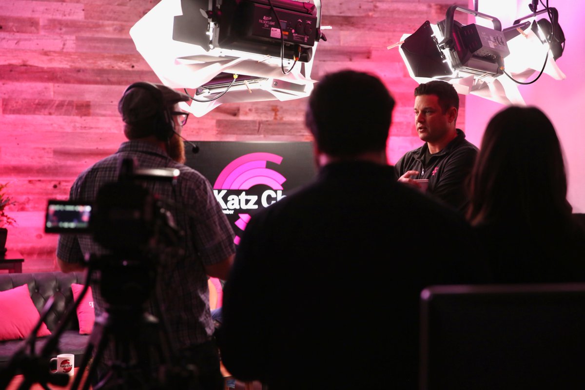 Mike_Katz's tweet photo. Debuted a new format for my show yesterday🙌 #KatzChat
That’s right, I have my own show😼 It’s  v. exclusive. Only for our @TMobileBusiness team, but I can show and tell you this: https://t.co/Nh1MvPrnOg