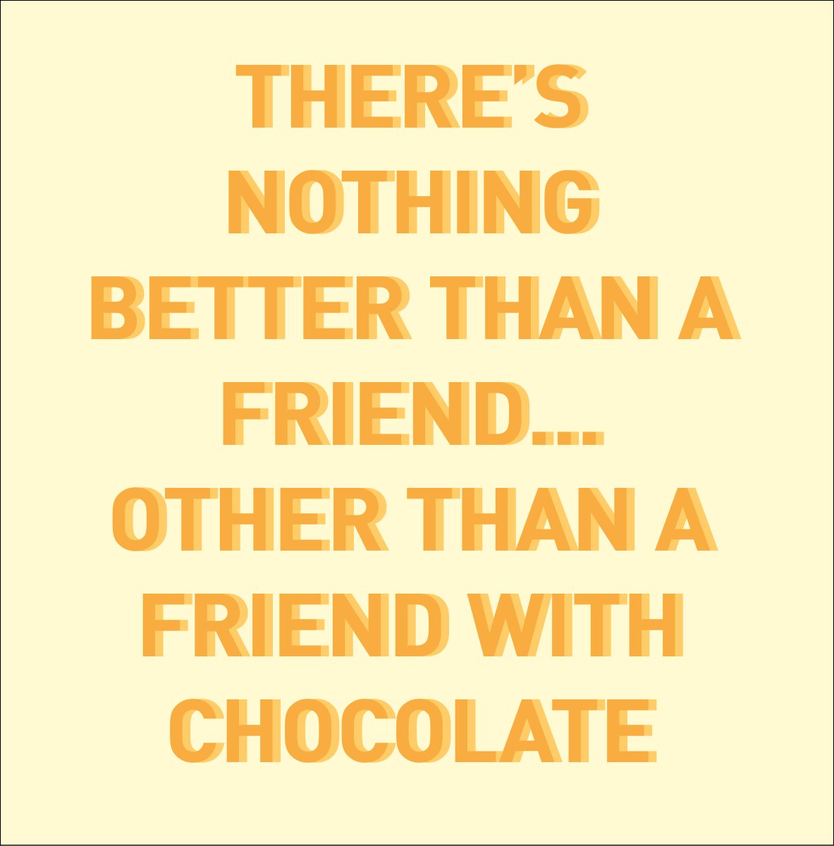 Ain't that the truth.

#friendswithbenefit #benefit #choc #darkchocolate #vitamins #healthyliving #wellbeing #wellness #healthy #cacao #awardwinning #vegan #nutritious #plantsbased #eatplants #feedfeed #veganlifestyle #🌱 #🍫