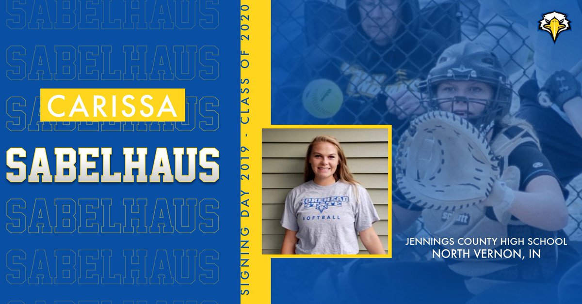 We would like to welcome <a href="/13carissa_s/">Carissa Sabelhaus</a> to our Eagle Family. A Right-Handed power hitter who will see some action behind the plate.