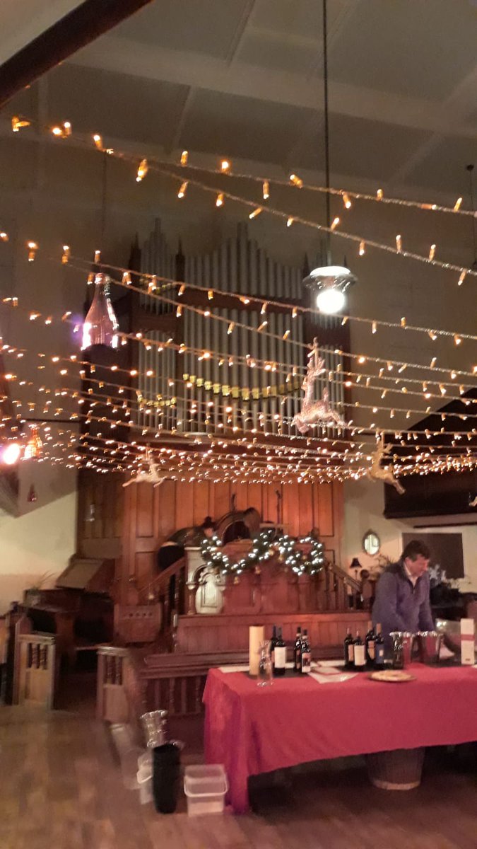 Friday = wine time at <a href="/Vinomondo/">Vinomondo</a> #Conwy. And wow, what a venue for tonight's #christmaswine tasting! Our <a href="/jd_ldn/">James Dainty</a> is presenting some true classics including <a href="/McPhersonWines/">McPherson Wines Australia</a>
<a href="/charlesbieler/">Charles Bieler</a> <a href="/KickAssWaWine/">HOUSE OF SMITH</a> Rinomata Tombacco #conway #wales #wine