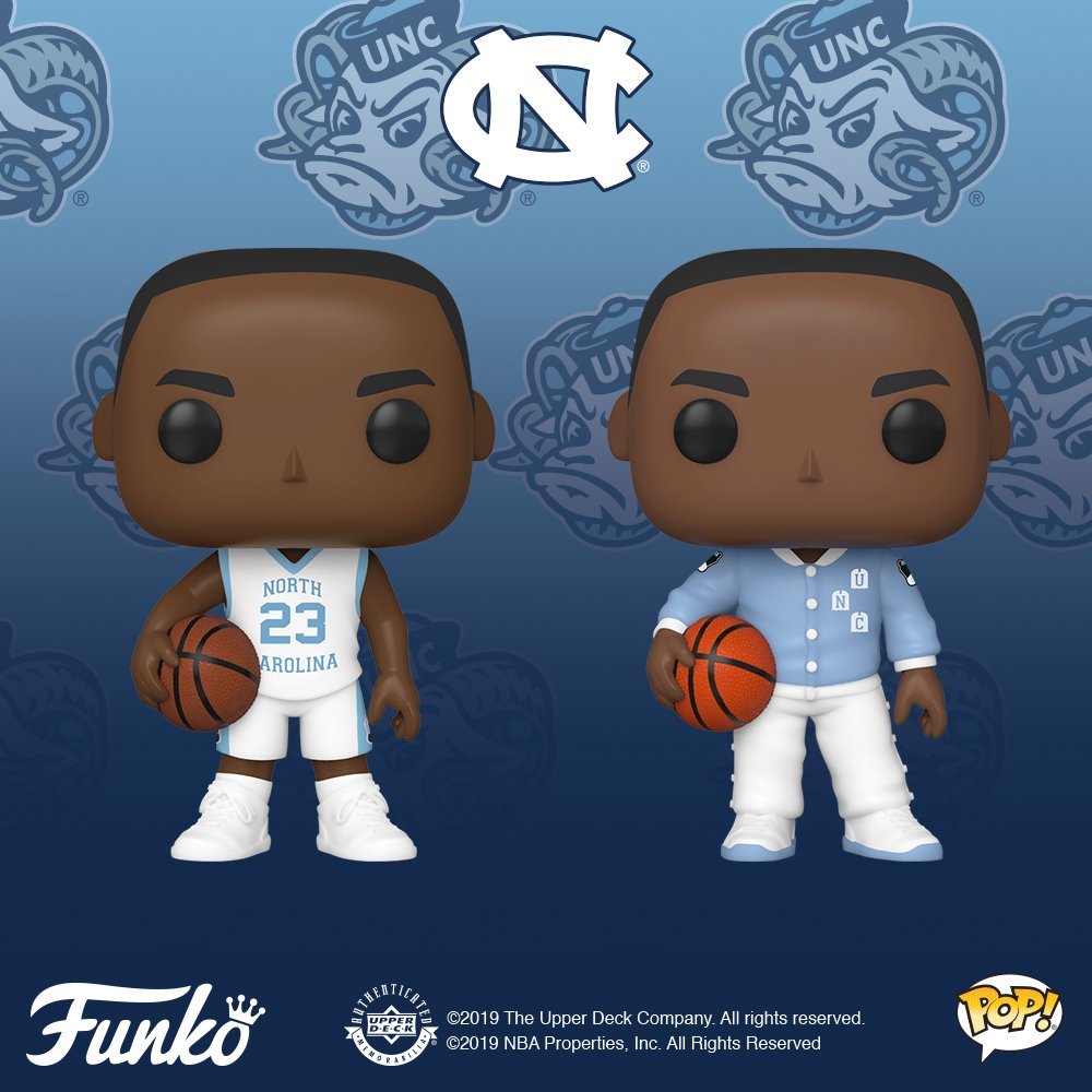 funko pop michael jordan north carolina