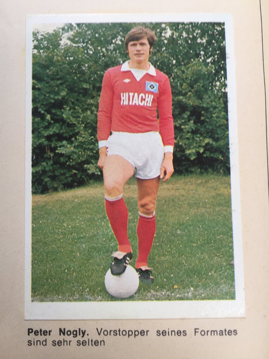 peterbahner's tweet photo. Peter #Nogly #HamburgerSV #Bergmann #Bundesliga 1977/78 https://t.co/nKPg77VEux
