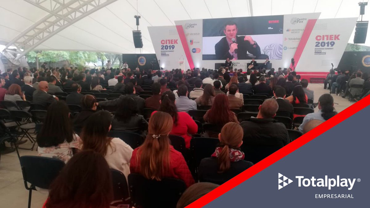 TotalplayEmp's tweet photo. Nos emociona continuar en el @CITEKForum, escuchando a los panelistas y recibiendo valiosa información de estos grandes ponentes. 

¡Todavía tenemos algunas pláticas más antes de cerrar el día! #CITEK2019 https://t.co/687ttZJAIB