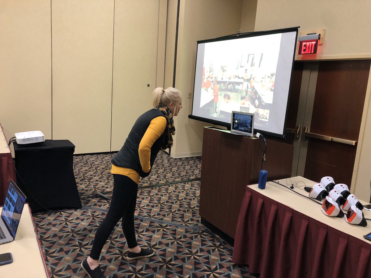jpowellteach's tweet image. We had so much fun on our #MHO today! Thanks for joining us at #IETC19! @mscottie1 @lhp_pkeener the teachers here had so much fun meeting your 3rd grade class from FL! #connectededucators #connectedclassrooms