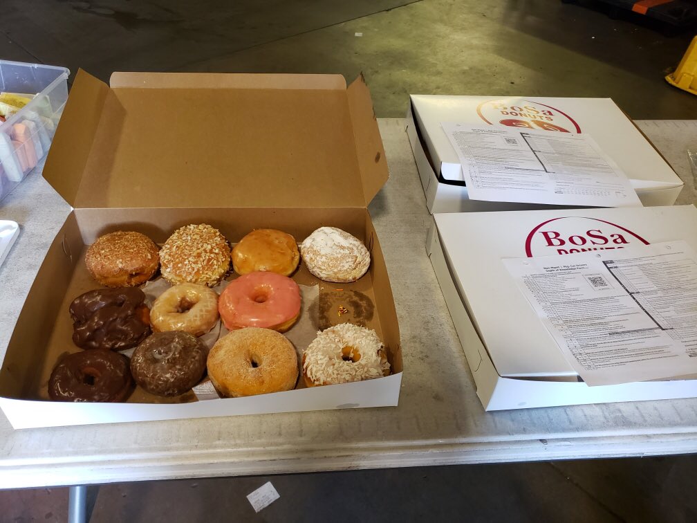 DOK’s in the safety zone = donuts!