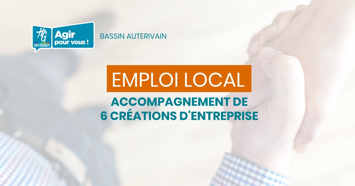 HauteGaronne's tweet image. Pour soutenir l’emploi et les commerces de proximité, @HauteGaronne a lancé CréADE. Sur le bassin auterivain, la somme de 36 300 euros a été débloquée pour ouvrir une pâtisserie à Venerque, une épicerie multiservices à Caujac et un restaurant nomade à Cintegabelle. #EPCIAuterive