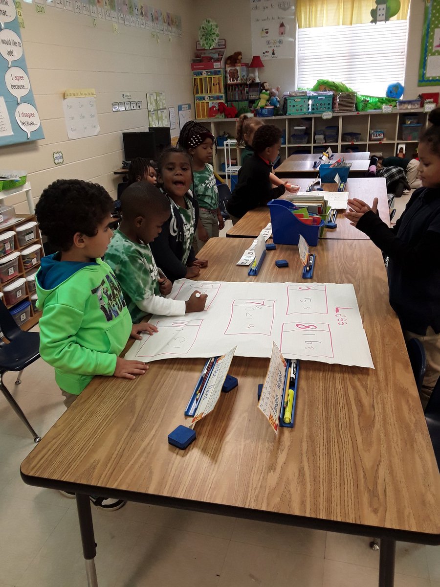 ErdKinders's tweet photo. My kindergartners had fun reviewing various standards while doing carousel rotations during Math!! #collaborativegroups  @PrincipalERD @DicksonTigers https://t.co/MR04Cvqiqs
